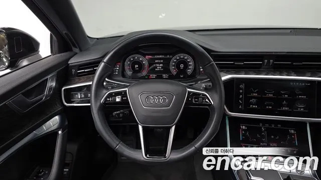 Audi A6 (C8) 2021 Черный из Кореи, фото 4