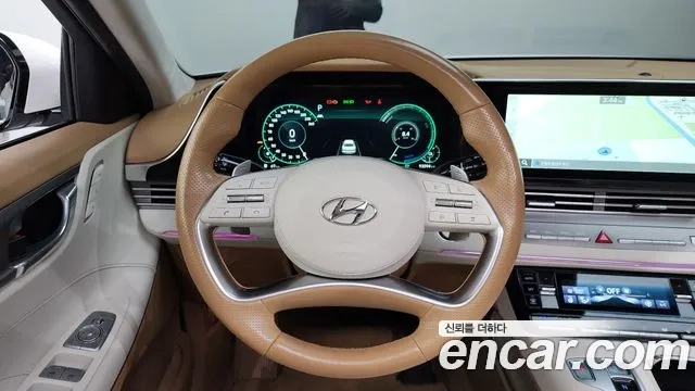 Hyundai The New Grandeur IG Hybrid 2020 Белый из Кореи, фото 4