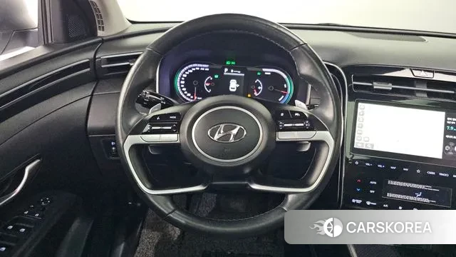 Hyundai Tucson Hybrid (NX4) 2021 Белый из Кореи, фото 4