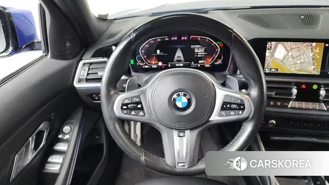 BMW 3 Series (G20) 2021 Синий из Кореи, фото 4