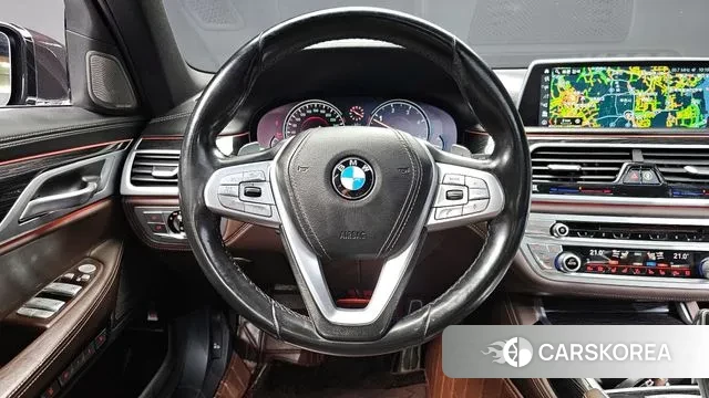 BMW 7 Series (G11) 2018 Черный из Кореи, фото 4