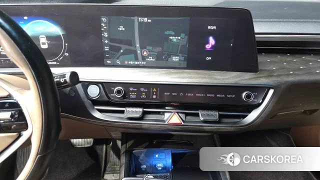Kia K8 Hybrid 2022 Черный из Кореи, фото 4
