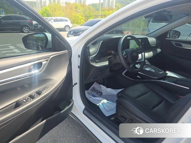 Hyundai The New Grandeur IG Hybrid 2022 Белый из Кореи, фото 4