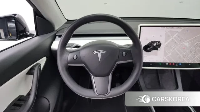 Tesla Model Y 2022 Черный из Кореи, фото 4
