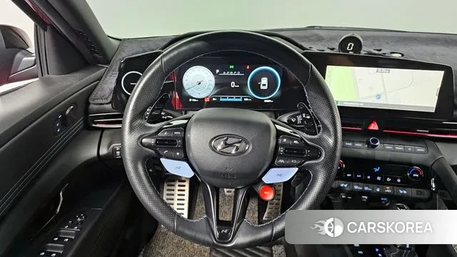 Hyundai Avante (CN7) 2021 Красный из Кореи, фото 4