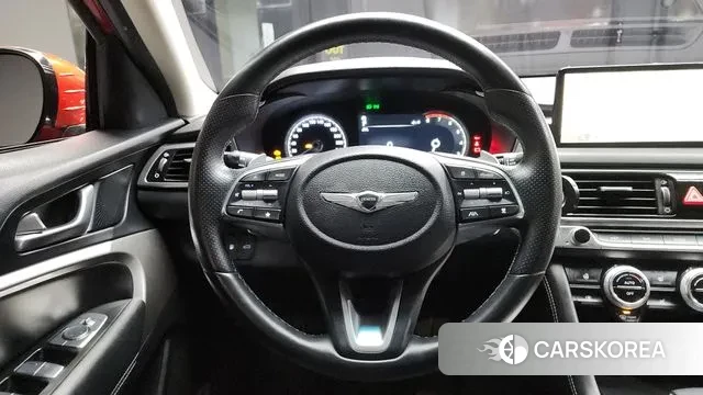 Genesis The New G70 2022 Красный из Кореи, фото 4