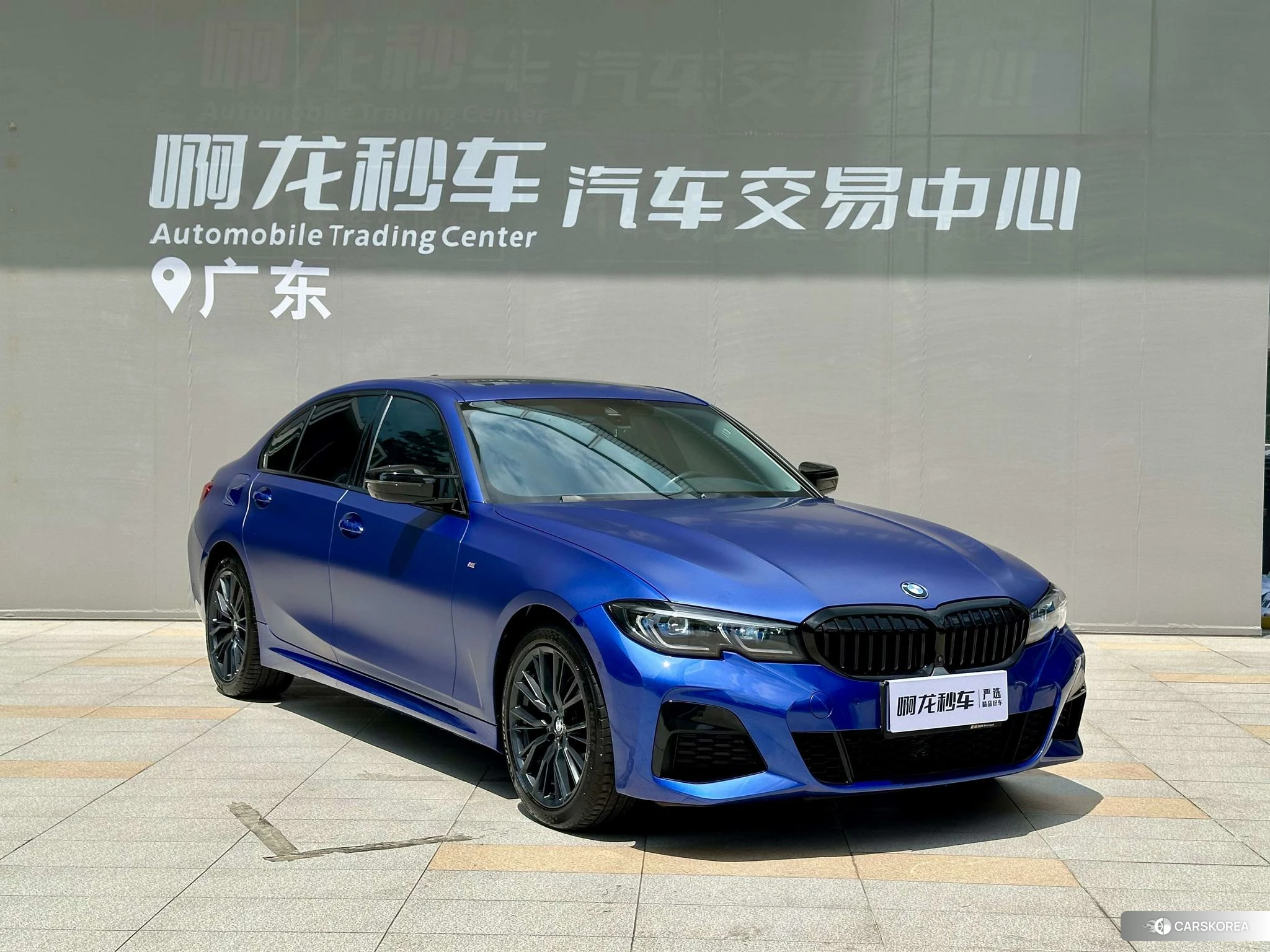 BMW 3 series 2021 Синий из Китая, фото 4