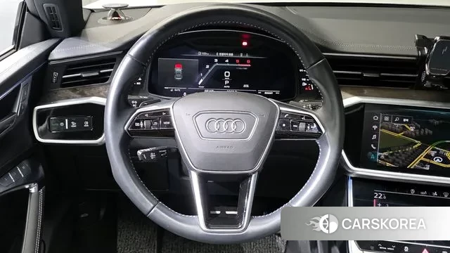 Audi A7 (4K) 2020 Белый из Кореи, фото 4