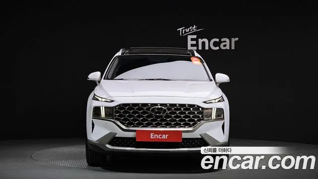 Hyundai The New Santa Fe 2022 Белый из Кореи, фото 4
