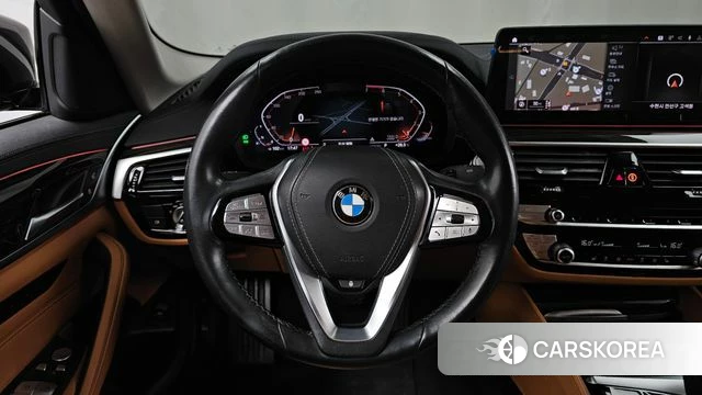 BMW 5 Series (G30) 2021 Черный из Кореи, фото 4