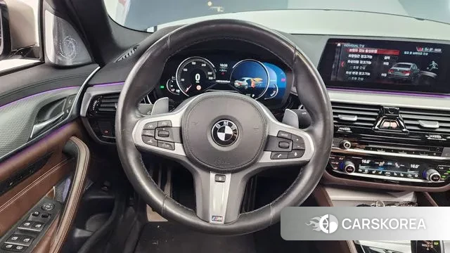 BMW 5 Series (G30) 2018 Серый из Кореи, фото 4