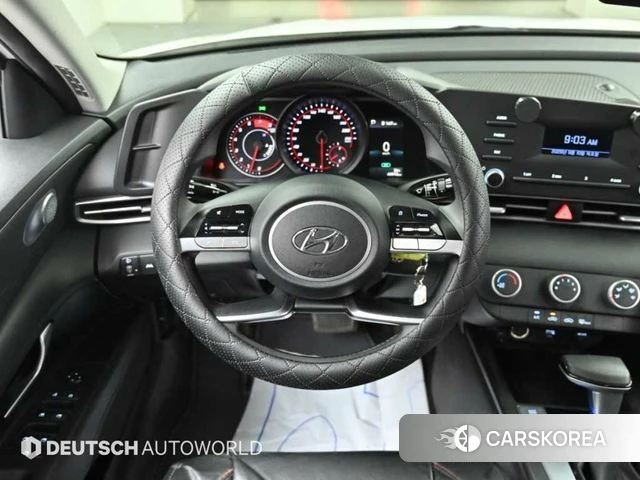 Hyundai Avante (CN7) 2021 Белый из Кореи, фото 4