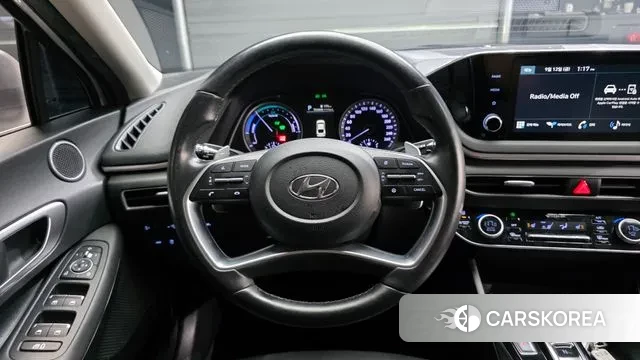 Hyundai Sonata Hybrid (DN8) 2021 Белый из Кореи, фото 4