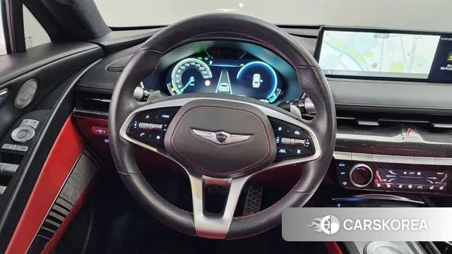 Genesis G80 (RG3) 2022 Синий из Кореи, фото 4