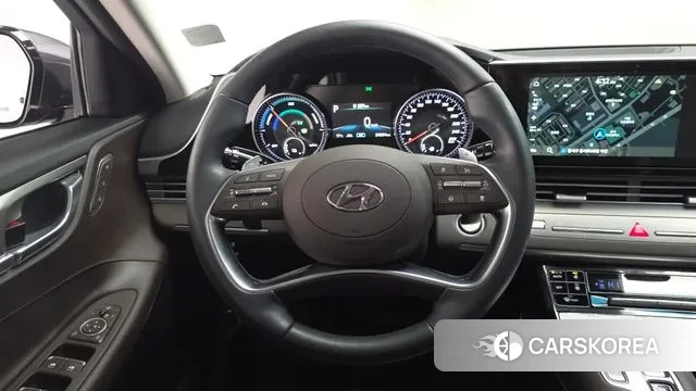 Hyundai The New Grandeur IG Hybrid 2022 Серый из Кореи, фото 4