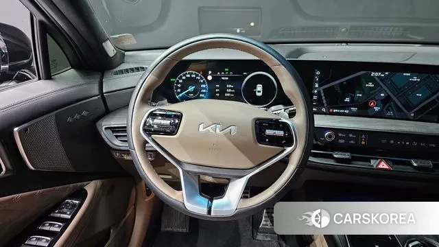 Kia K8 Hybrid 2022 Черный из Кореи, фото 4