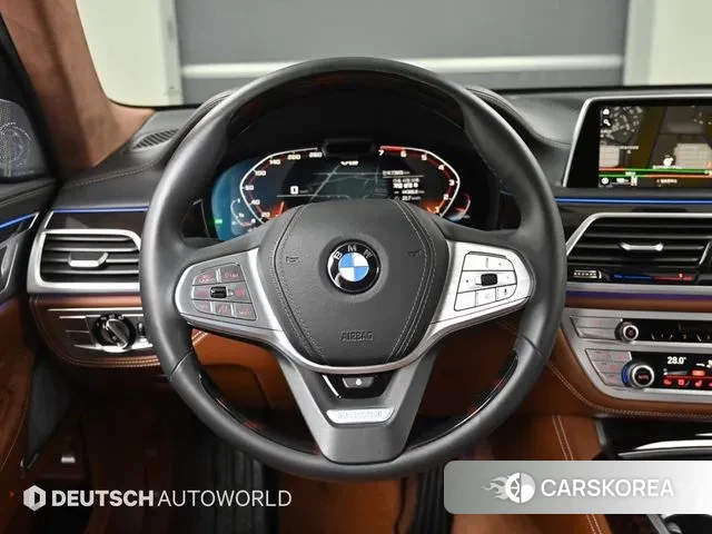 BMW 7 Series (G11) 2019 Синий из Кореи, фото 4