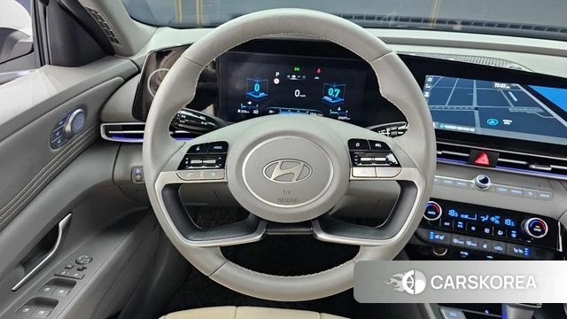 Hyundai The New Avante (CN7) 2023 Белый из Кореи, фото 4