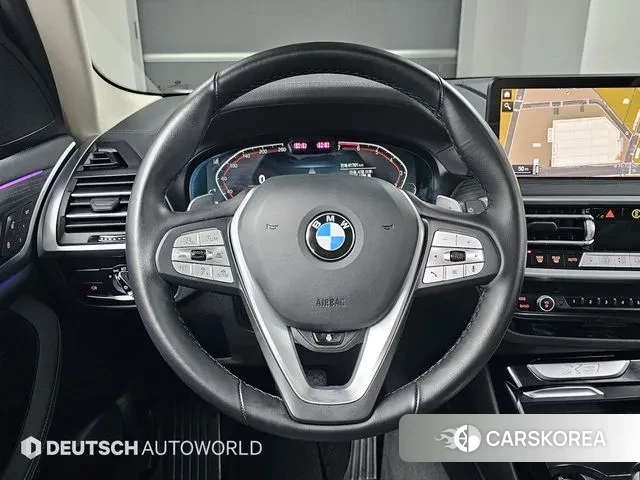 BMW X3 (G01) 2023 Серебристо-серый из Кореи, фото 4