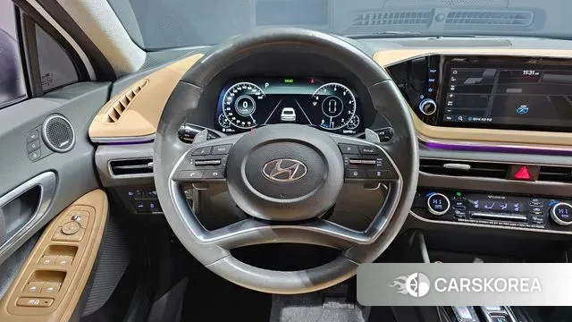 Hyundai Sonata (DN8) 2019 Белый из Кореи, фото 4