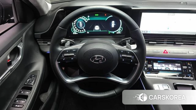 Hyundai The New Grandeur IG Hybrid 2022 Черный из Кореи, фото 4