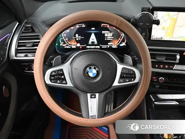 BMW X4 (G02) 2023 Небесно-голубой из Кореи, фото 4