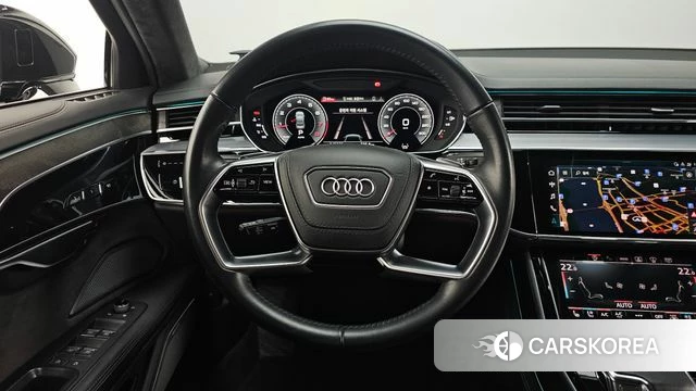 Audi A8 (D5) 2021 Черный из Кореи, фото 4