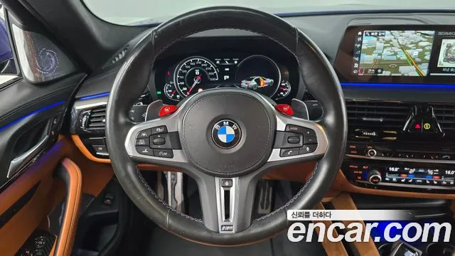 BMW M5 (F90) 2018 Синий из Кореи, фото 4