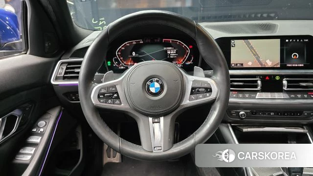 BMW 3 Series (G20) 2020 Синий из Кореи, фото 4