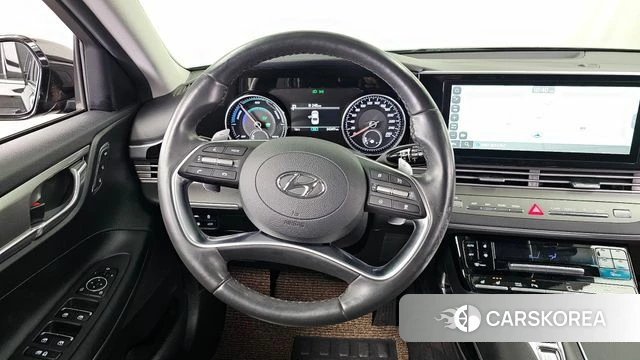 Hyundai The New Grandeur IG Hybrid 2022 Черный из Кореи, фото 4