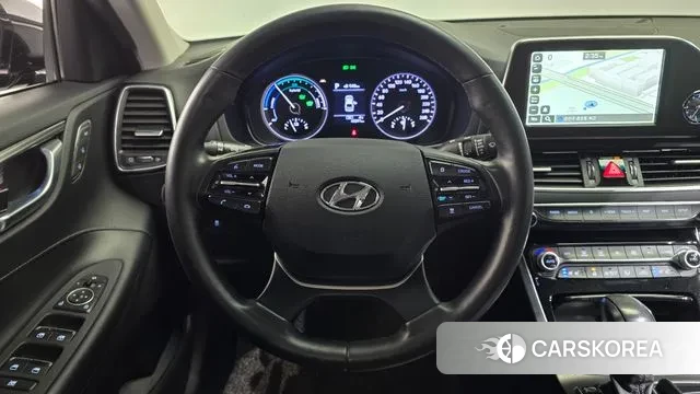 Hyundai Grandeur IG Hybrid 2019 Черный из Кореи, фото 4