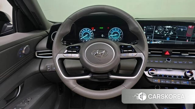 Hyundai Avante (CN7) 2022 Черный из Кореи, фото 4