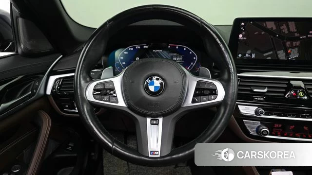 BMW 5 Series (G30) 2022 Синий из Кореи, фото 4