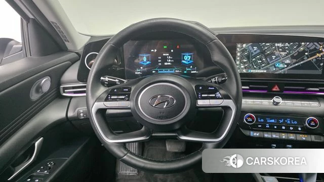 Hyundai Avante (CN7) 2021 Белый из Кореи, фото 4