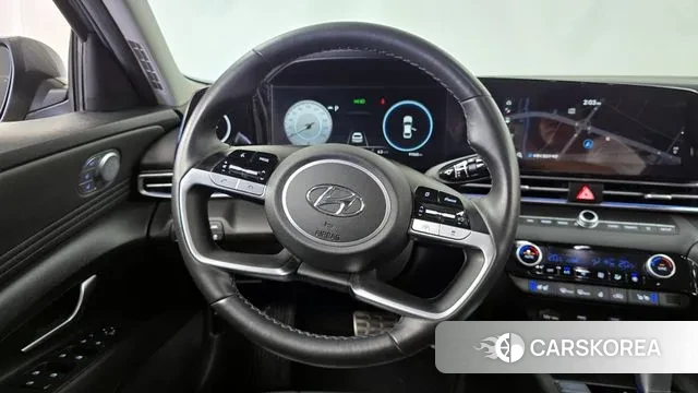 Hyundai Avante Hybrid (CN7) 2021 Серый из Кореи, фото 4