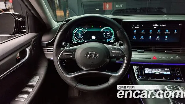Hyundai The New Grandeur IG Hybrid 2021 Черный из Кореи, фото 4