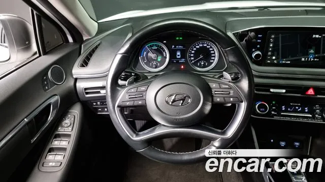 Hyundai Sonata Hybrid (DN8) 2020 Белый из Кореи, фото 4