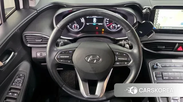 Hyundai The New Santa Fe 2022 Белый из Кореи, фото 4
