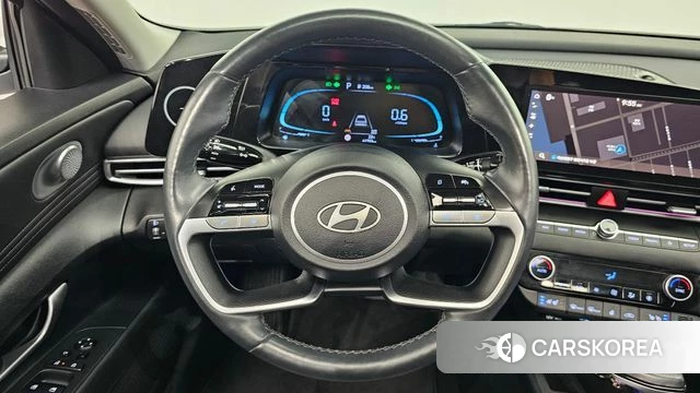 Hyundai The New Avante (CN7) 2023 Белый из Кореи, фото 4