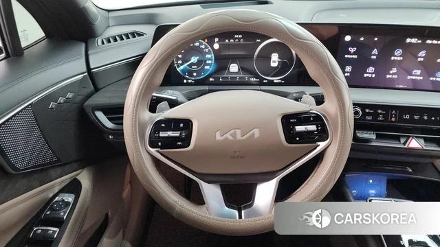 Kia K8 Hybrid 2023 Серый из Кореи, фото 4