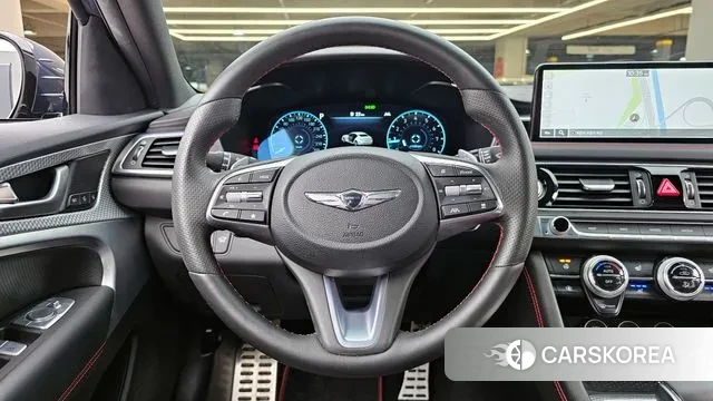 Genesis The New G70 2021 Синий из Кореи, фото 4