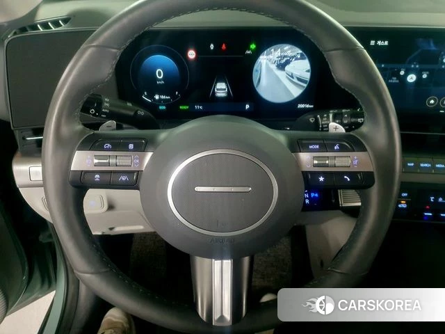 Hyundai Kona Hybrid (SX2) 2024 Небесно-голубой из Кореи, фото 4