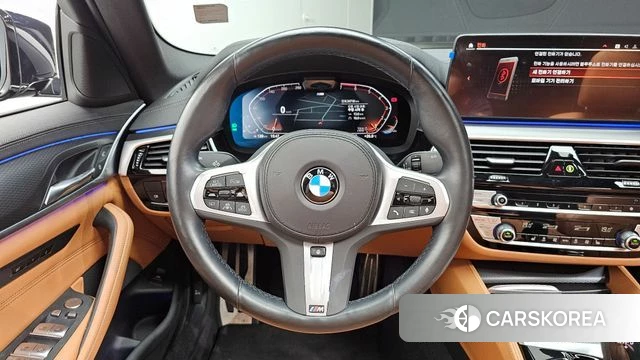 BMW 5 Series (G30) 2023 Синий из Кореи, фото 4