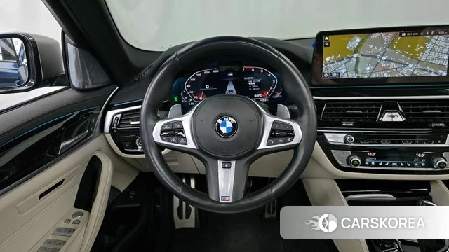 BMW 5 Series (G30) 2021 Синий из Кореи, фото 4