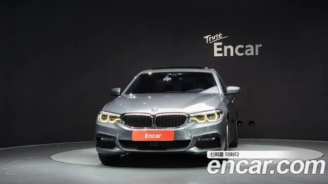 BMW 5 Series (G30) 2018 Серебряный из Кореи, фото 4