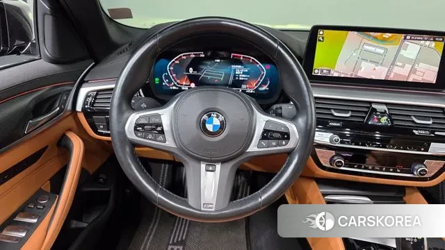 BMW 5 Series (G30) 2022 Серый из Кореи, фото 4