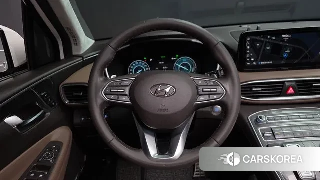 Hyundai The New Santa Fe 2021 Белый из Кореи, фото 4