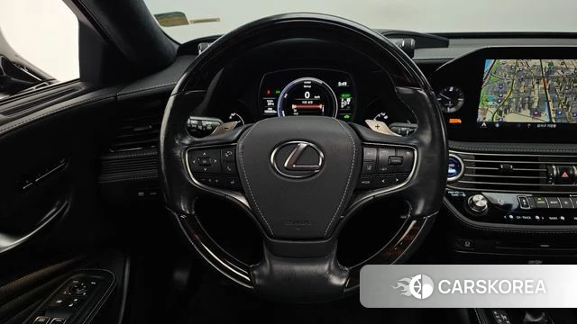 Lexus LS500h 5th generation 2021 Черный из Кореи, фото 4