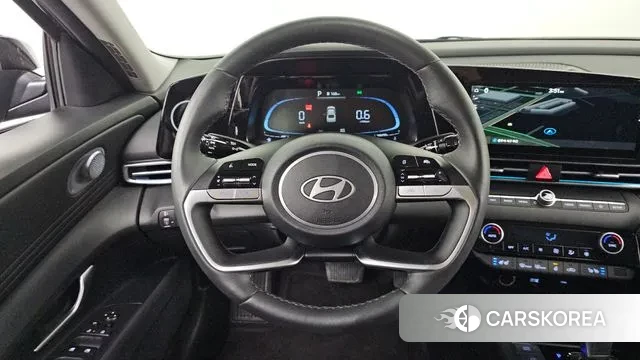 Hyundai The New Avante (CN7) 2024 Черный из Кореи, фото 4