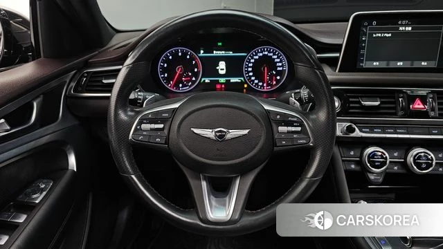 Genesis G70 2019 Черный из Кореи, фото 4